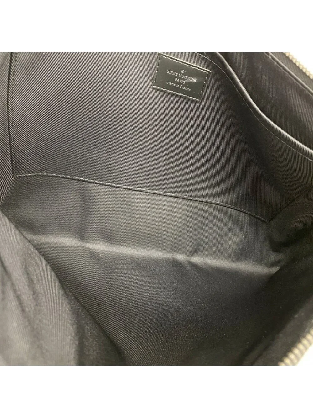Louis Vuitton Clutch Monogram Eclipse Pochette Discovery Black